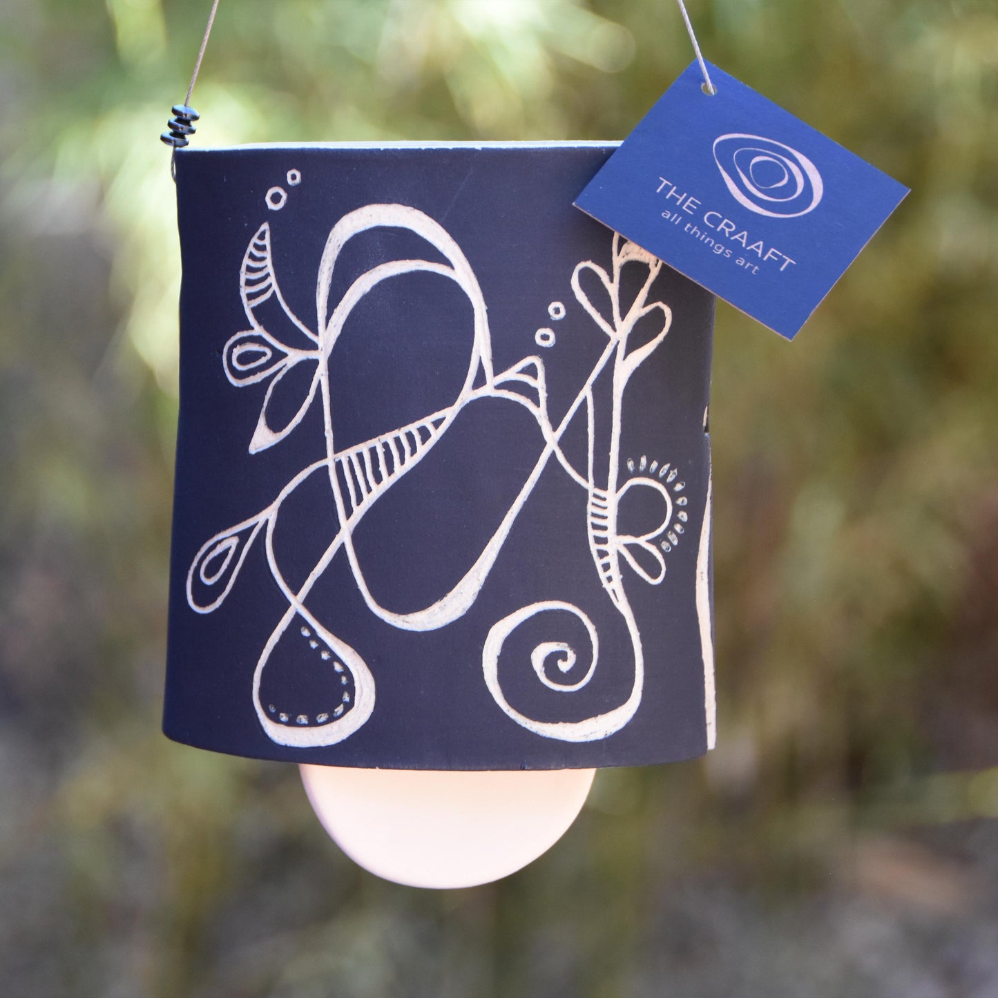 The Florist Sgraffito Wind Chime Bell