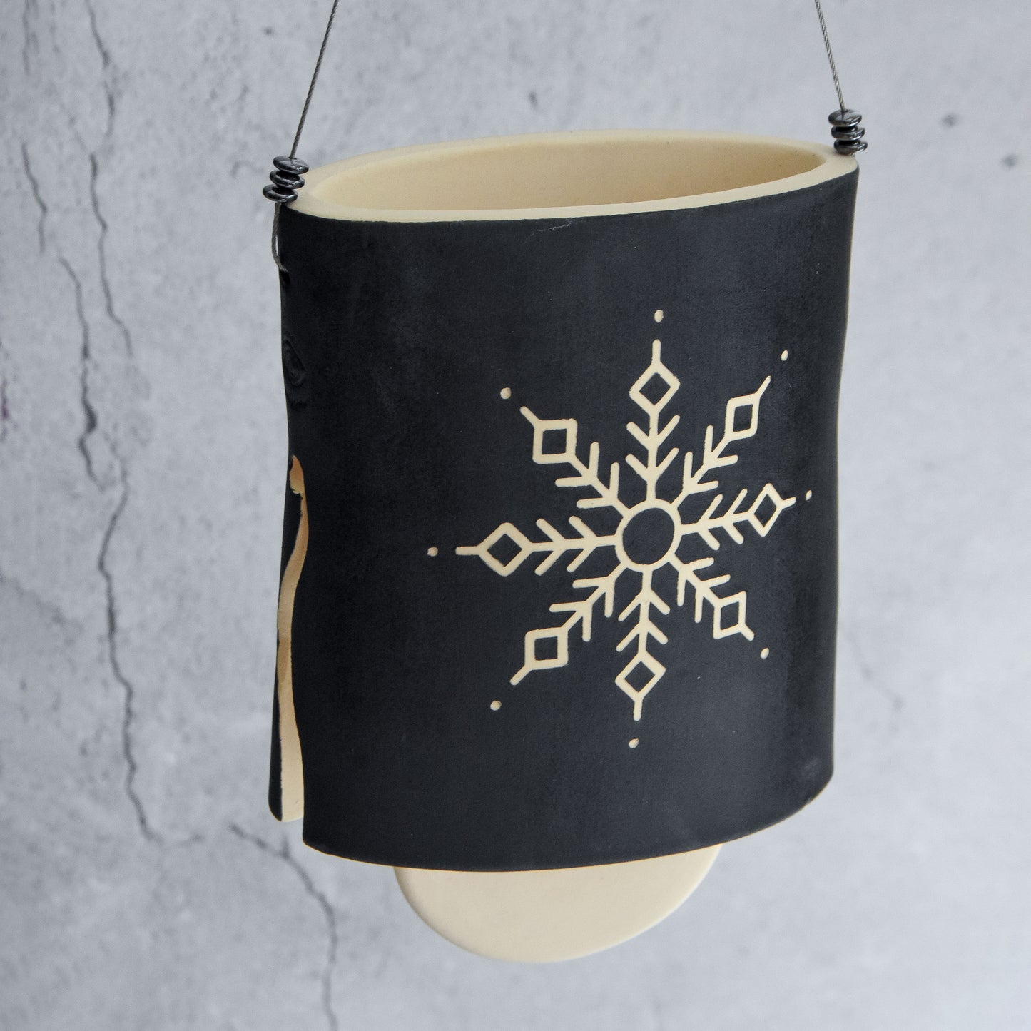 Limited Edition Holiday Wind Chime with Snowflake Design