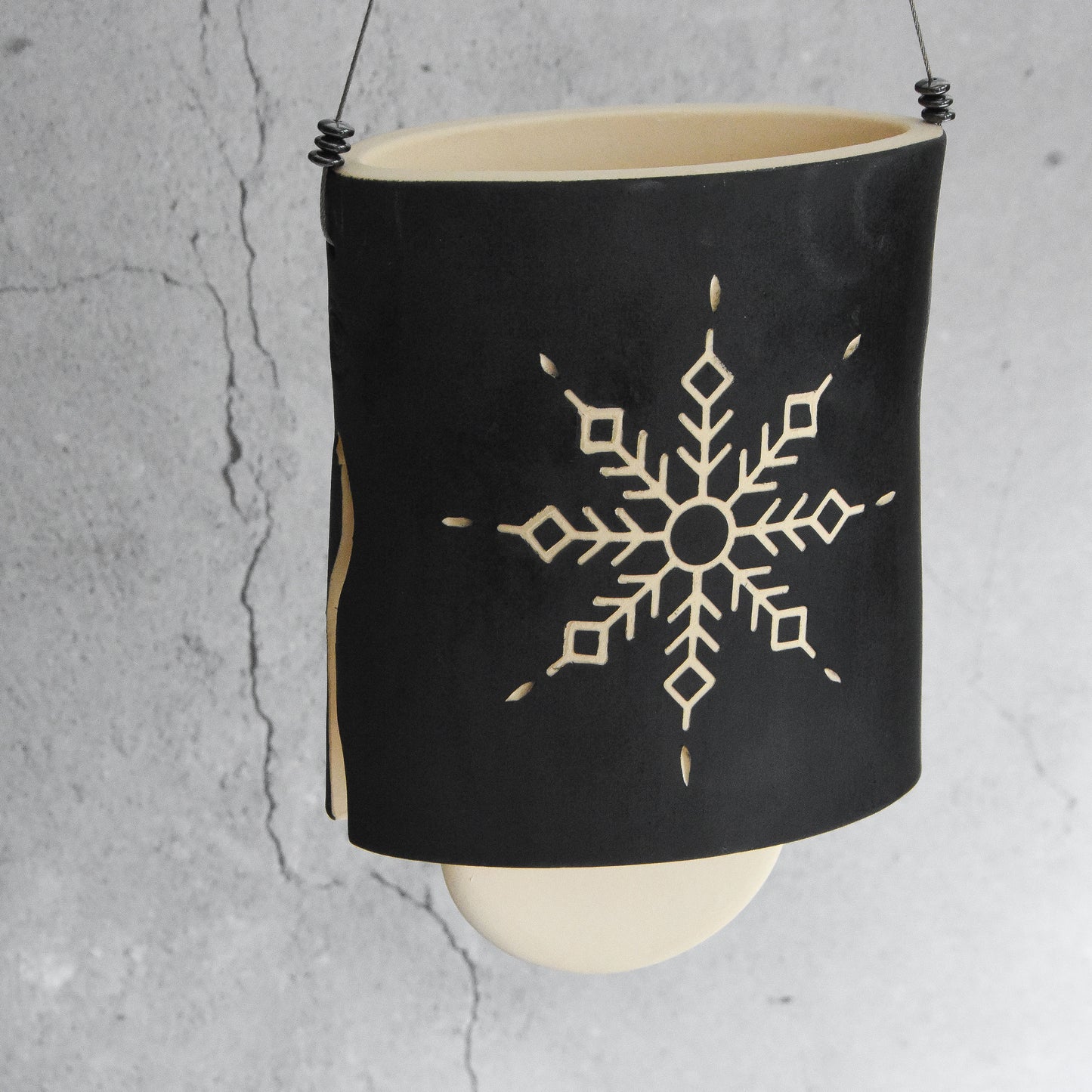 Limited Edition Holiday Wind Chime with Snowflake Design