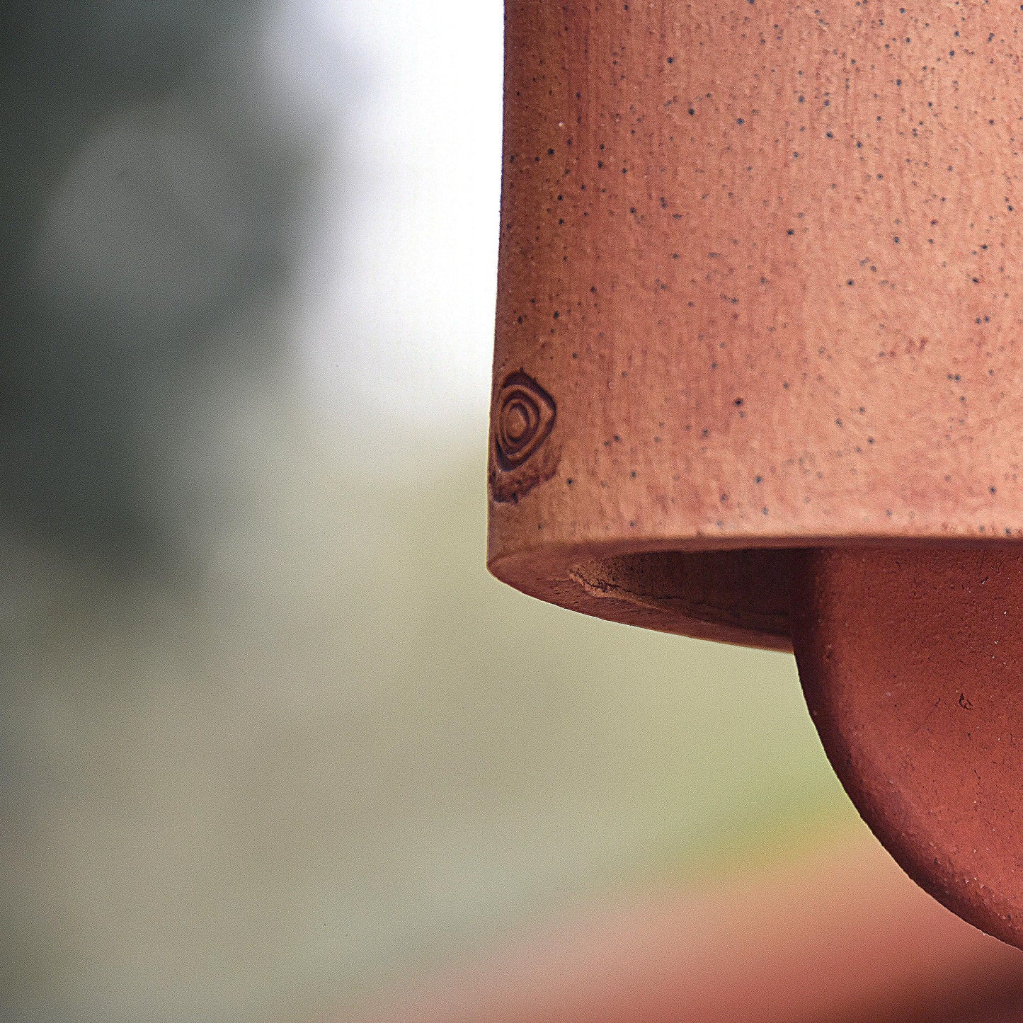 Modern Ceramic Wind Chime with Rustic Charm